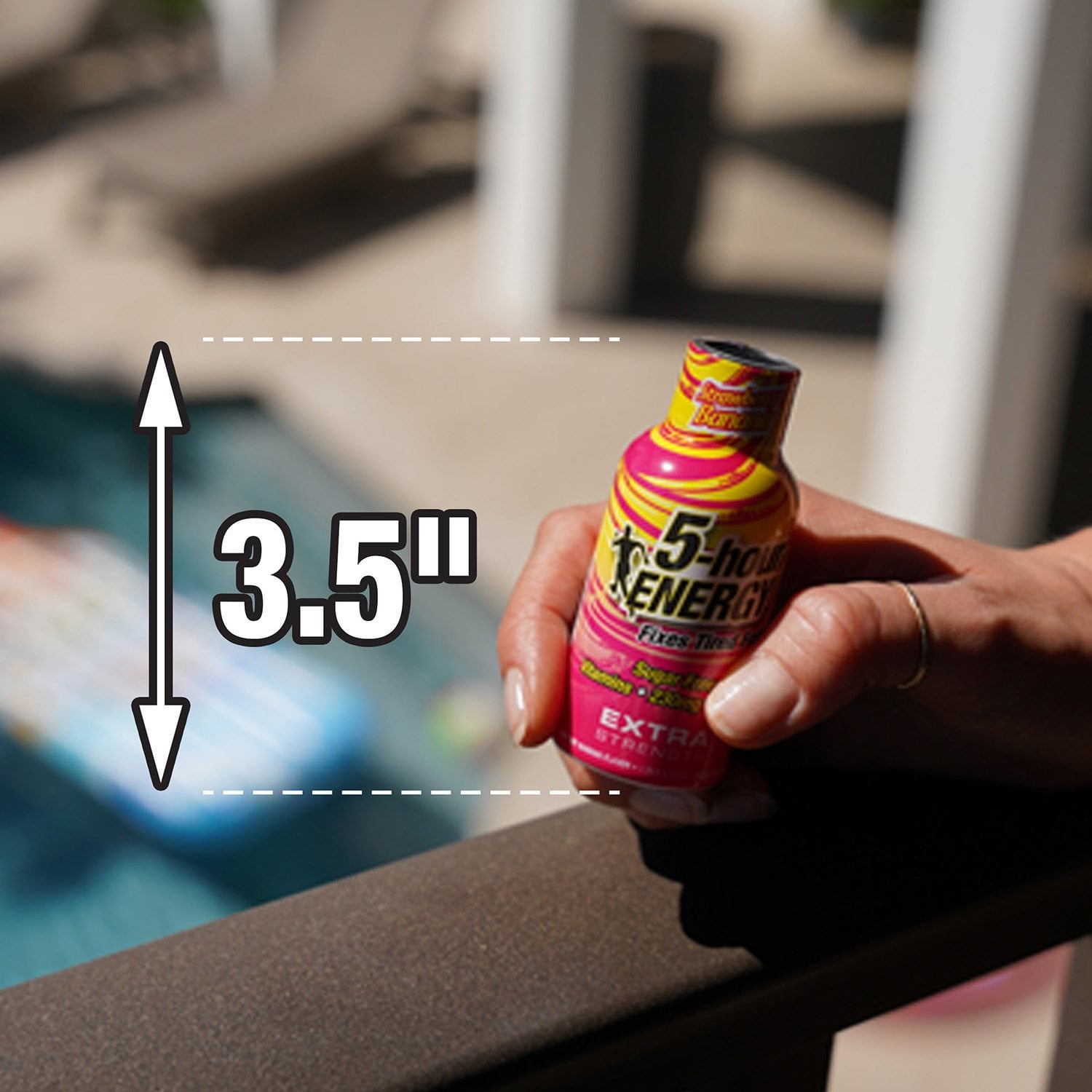 파이브아워 에너지 엑스트라 스트렝스 샷 스트로베리 바나나 1.93 oz × 24 – 고카페인 집중 에너지 샷