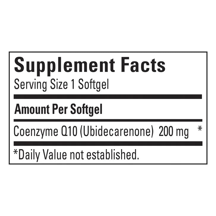 네이처메이드 코큐텐 200mg – 심장 기능·에너지 유지, 140소프트젤
