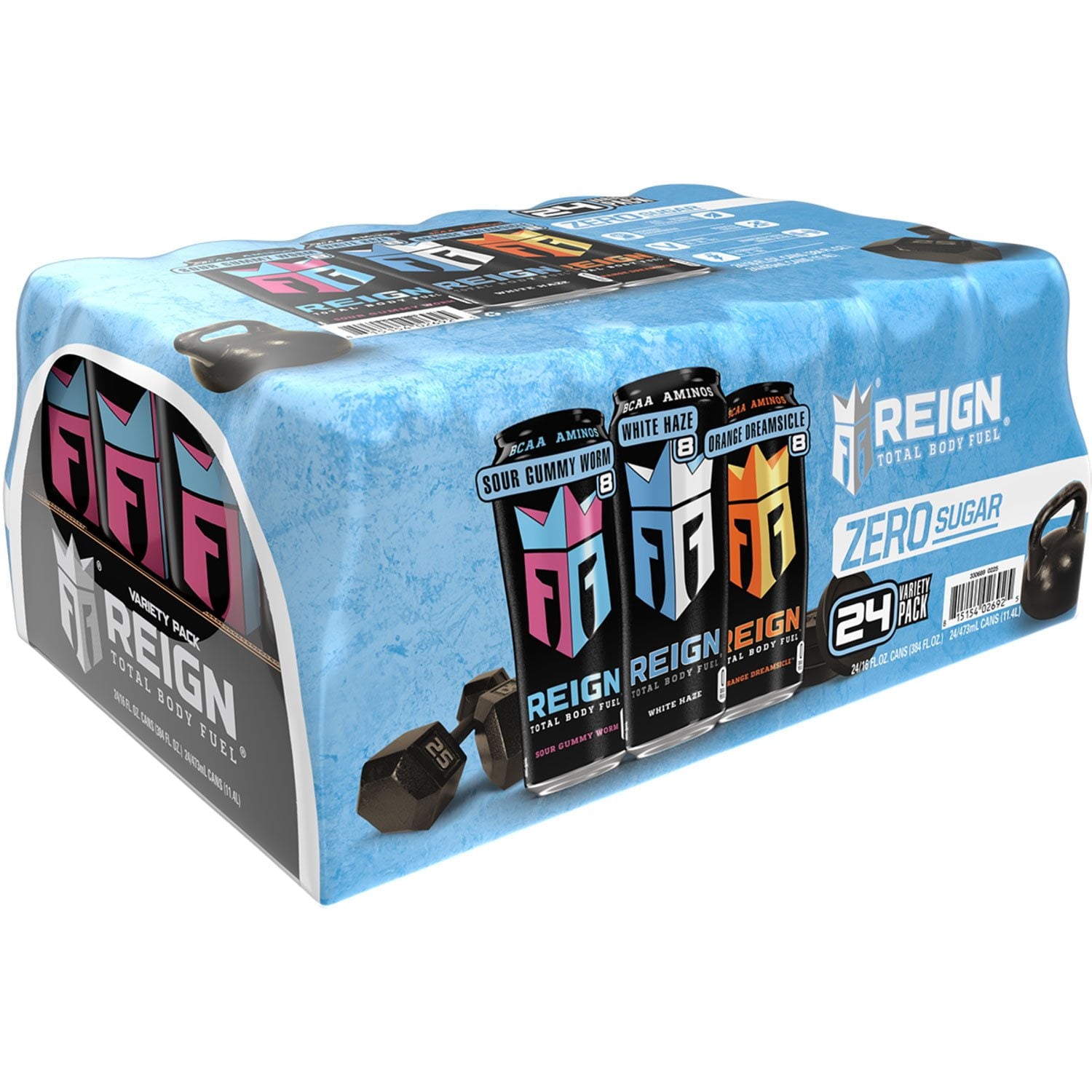 레인 토탈 바디 퓨얼 버라이어티 팩 16 fl. oz × 24 – 퍼포먼스 중심 에너지