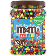 엠앤엠 미니즈 밀크 초콜릿 캔디 52oz — 작은 사이즈 M&M 미니