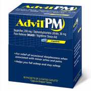 애드빌  Advil PM 진통제 + 야간 수면 보조 50 포켓 x 2 정