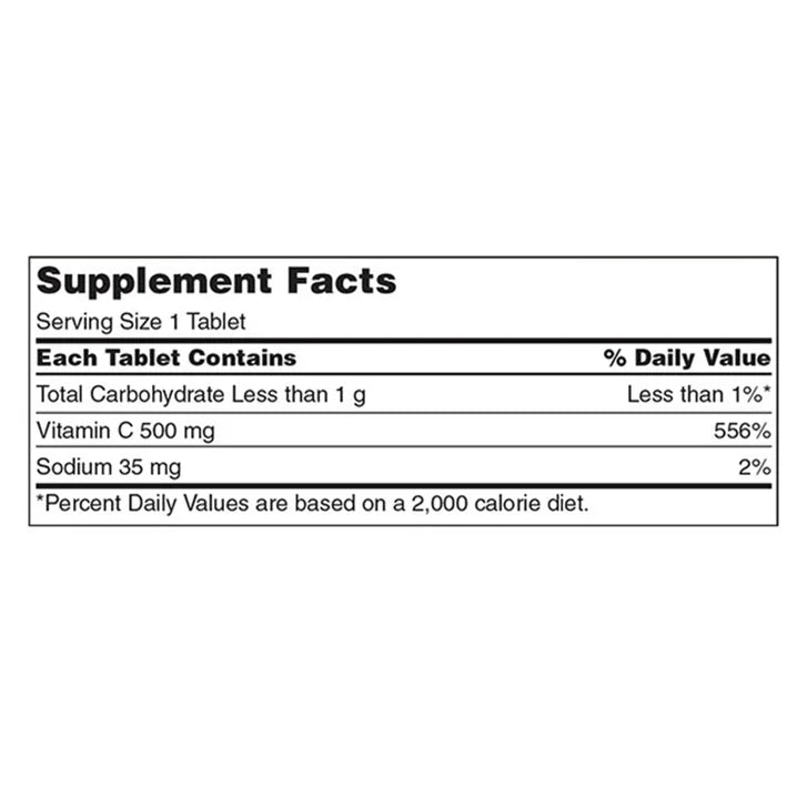 커클랜드 씹어먹는 비타민 C 500mg 500정