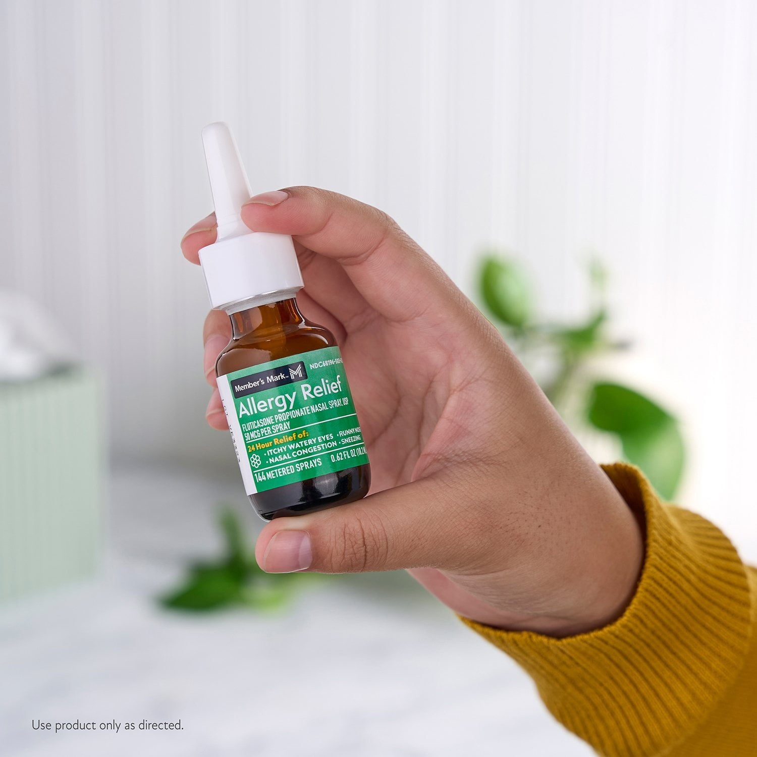 멤버스마크 플루티카손 알레르기 비강 스프레이 50mcg (0.62 fl oz × 6개) — 비염·코막힘·코 가려움 완화