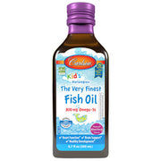 칼슨 키즈 노르웨이안 피쉬 오일 오메가-3 내추럴 믹스드 베리 – 800mg – 6.7 fl oz – 어린이를 위한 액상 오메가-3로 두뇌 발달과 면역 기능 보조