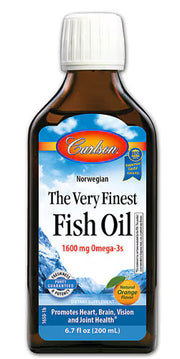 칼슨 더 베리 파이니스트 피쉬 오일 오렌지 – 6.7 fl oz – 고순도 어유를 사용해 심혈관 건강과 염증 균형, 전신 오메가-3 보충에 초점을 둔 액상 제품