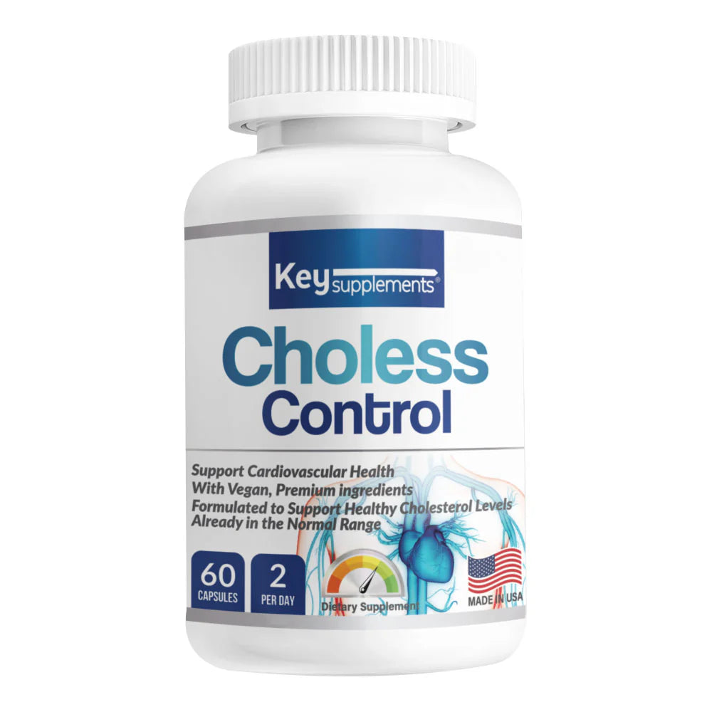 키서플리먼트 콜레스테롤 밸런스 포뮬라 – 혈중 지질·심장 건강 관리, 60캡슐