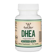 더블우드 DHEA 100mg, 180캡슐 – 고함량 6개월 분량 · 호르몬 밸런스 · 건강한 에이징 지원