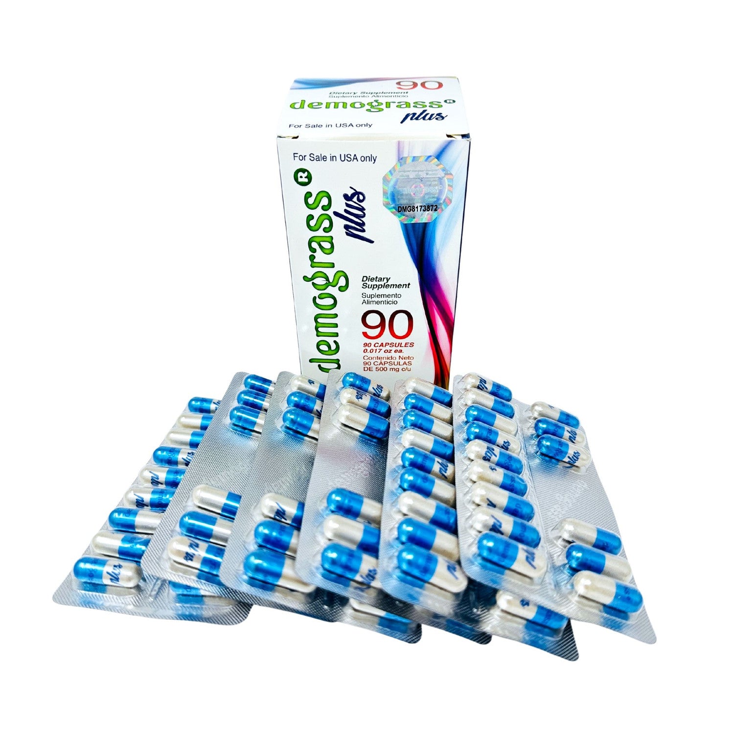 멕시코 다이어트약 데모그라스 플러스 Demograss Plus 90캡슐 – 3개월분 체중 관리 포뮬러