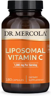 닥터 머콜라 리포좀 비타민 C – 1000mg – 180캡슐 – 고흡수 리포좀 비타민 C로 항산화 보호와 면역 기능 보조