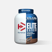 다이마타이즈 엘리트 카제인 4 lbs — 천천히 흡수되는 단백질로 근육 유지에 도움