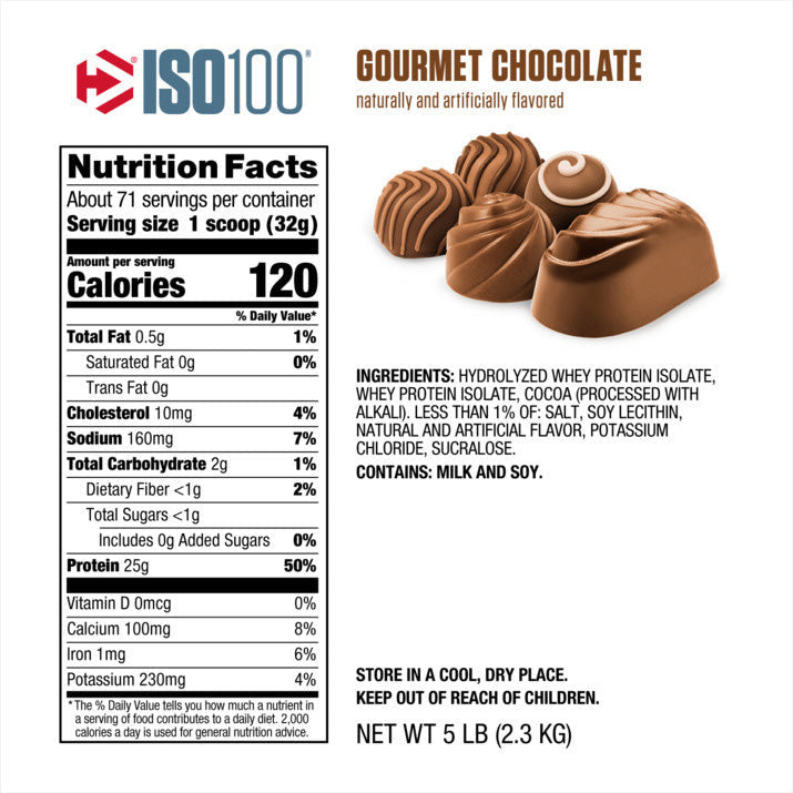 다이마타이즈 ISO100 5lb – 초고순도 가수분해 분리유청 단백질