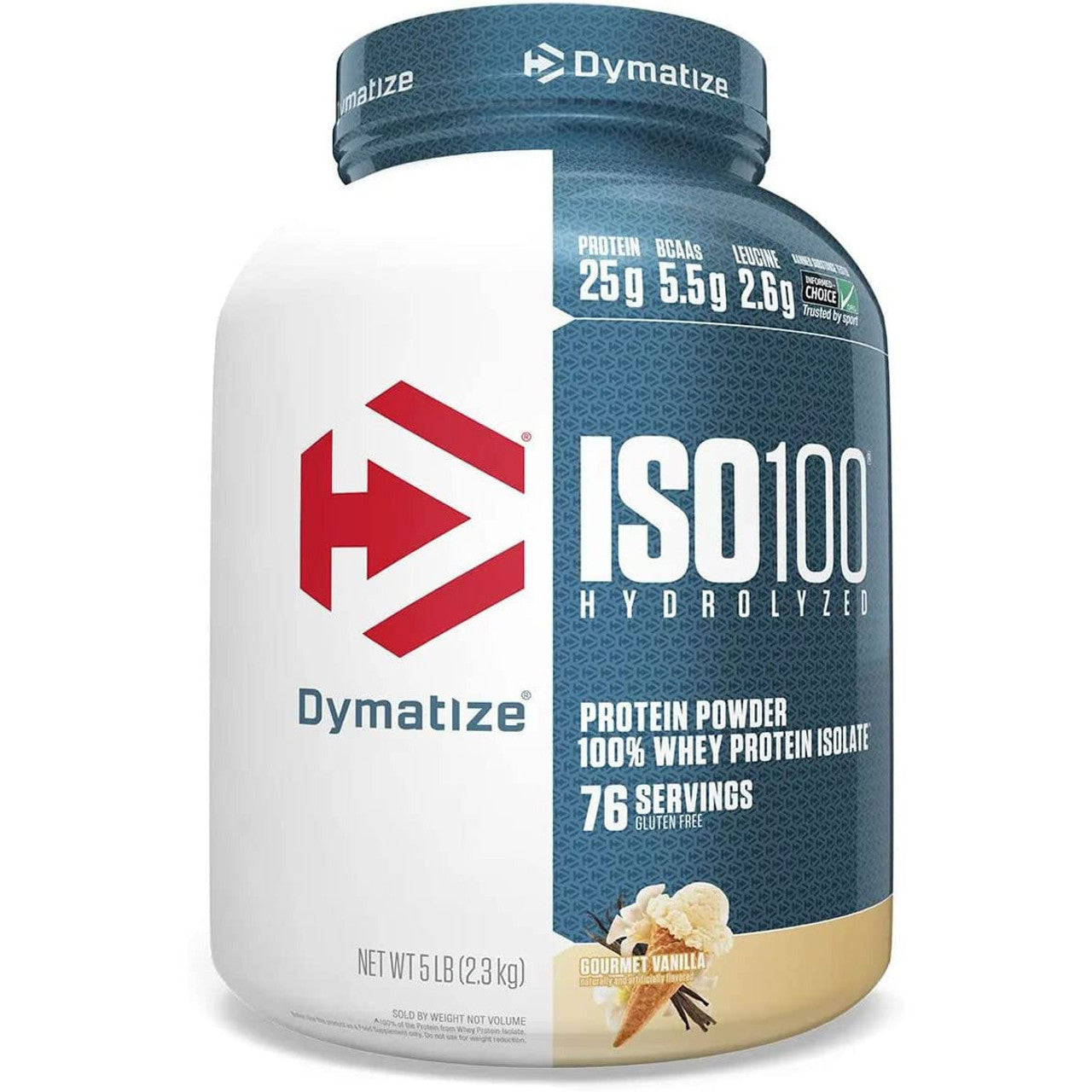 다이매타이즈 ISO100 단백질 파우더 5lbs – 100% 하이드롤라이즈드 웨이 아이솔레이트 / 초고순도·고흡수 단백질