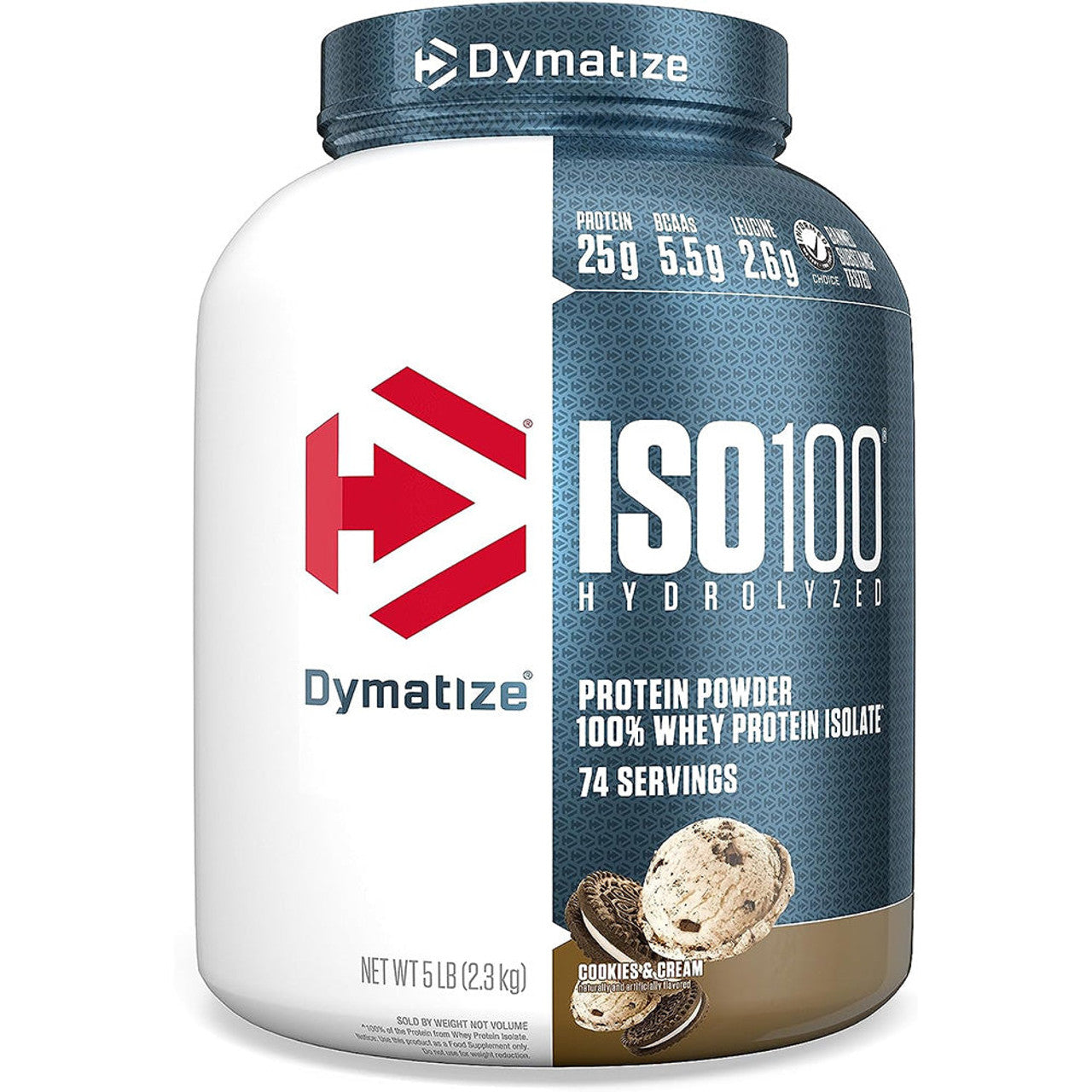 다이매타이즈 ISO100 단백질 파우더 5lbs – 100% 하이드롤라이즈드 웨이 아이솔레이트 / 초고순도·고흡수 단백질