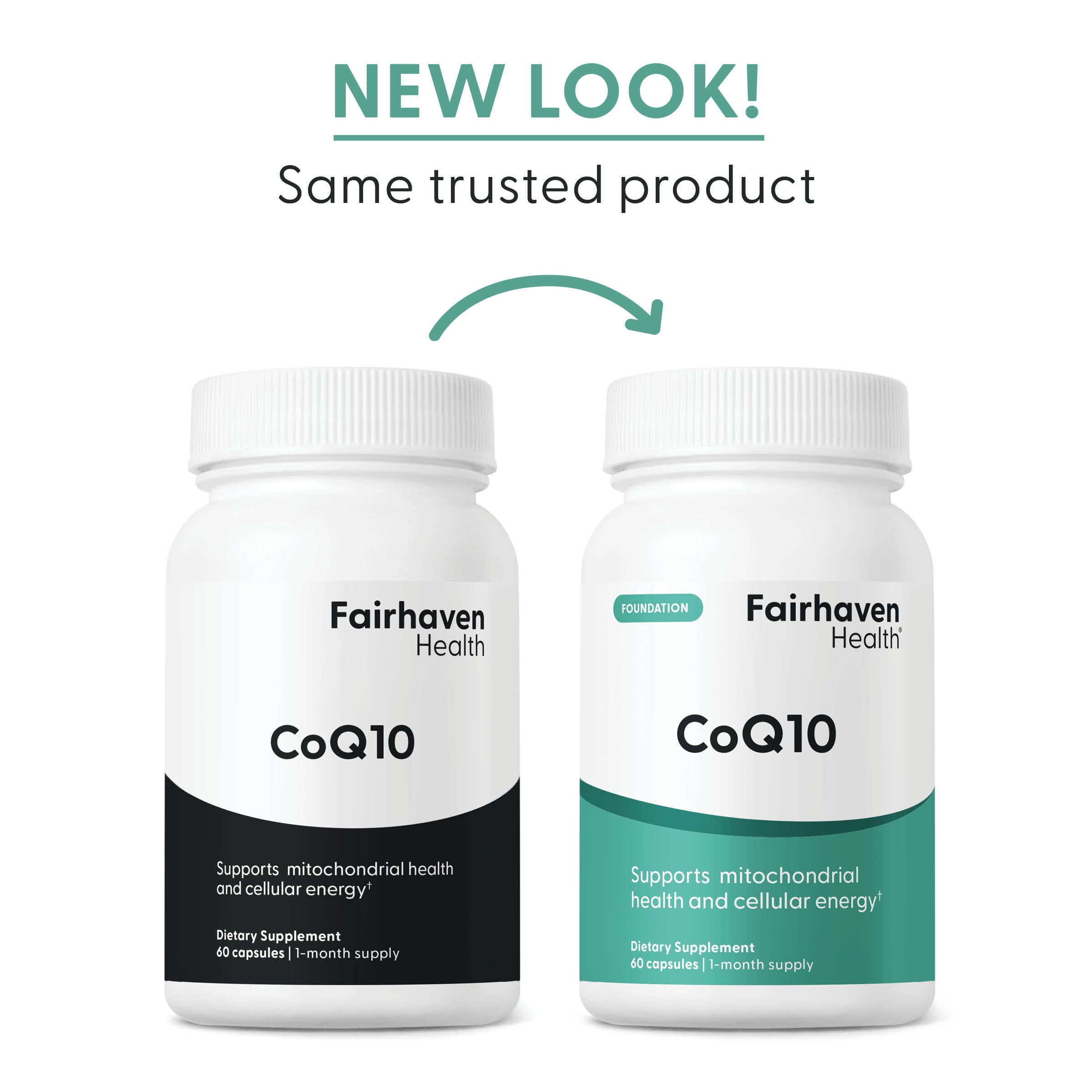 페어헤븐헬스 코큐텐(CoQ10) – 심장·혈관 건강·세포 에너지 생성·항산화 지원 60 정