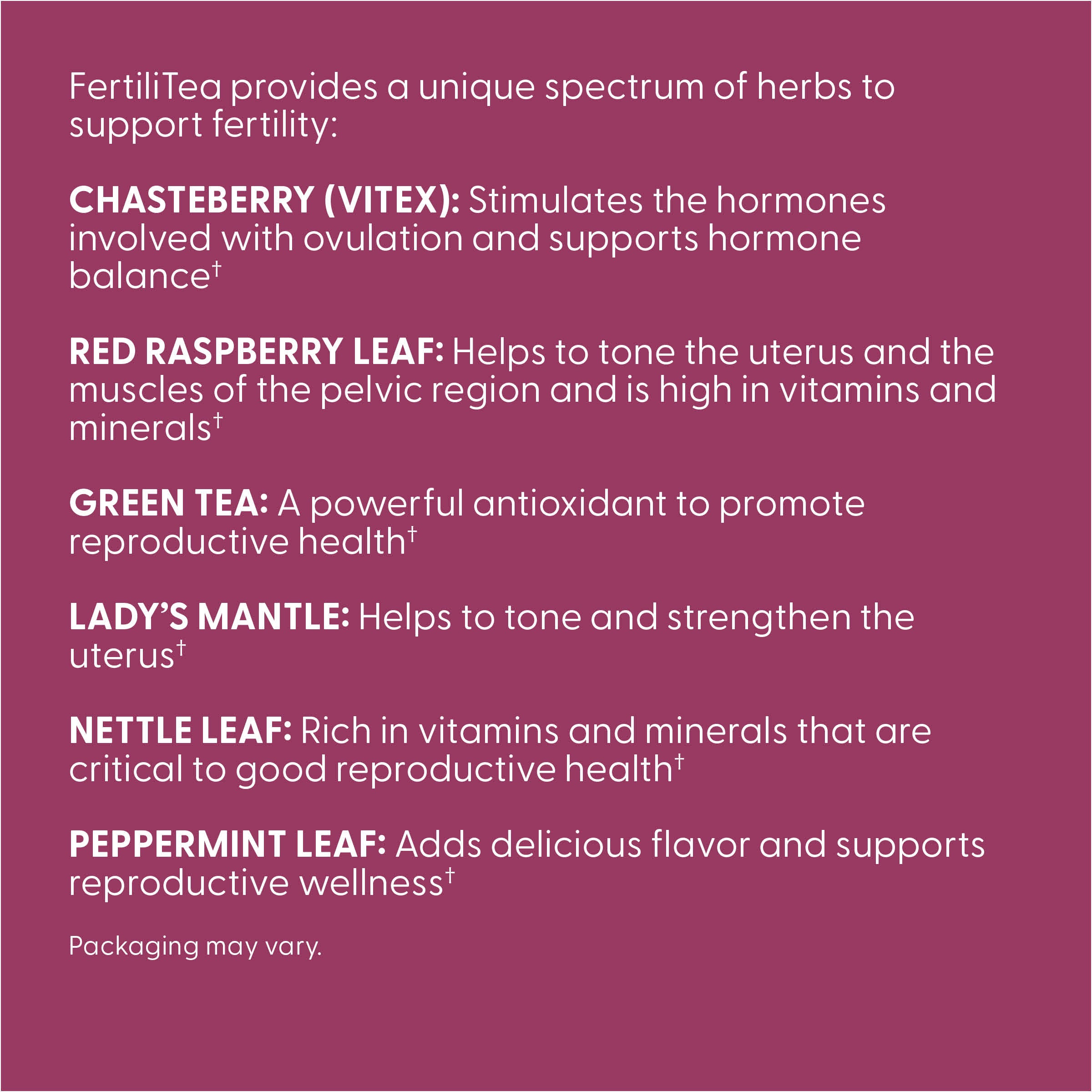 페어헤븐헬스 퍼틸리티티 – 배란 주기 조절·호르몬 밸런스·착상 환경 강화 유기농 허브 차 (60회 서빙)