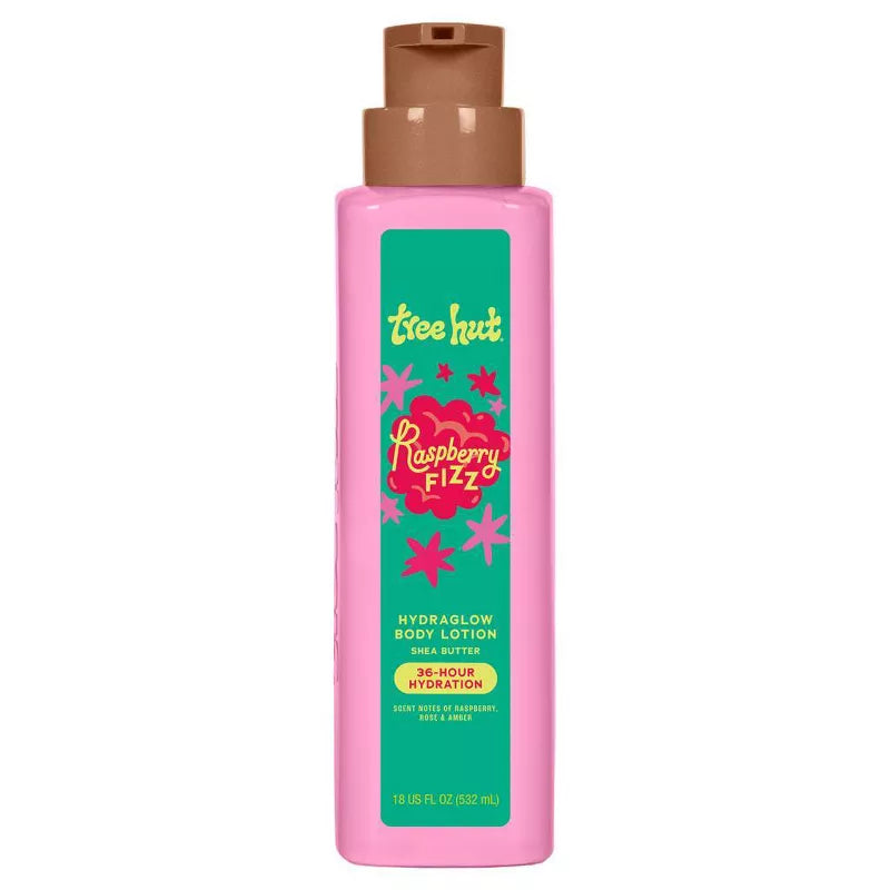 트리헛 하이드라글로우 바디 로션 라즈베리 피즈 18fl oz