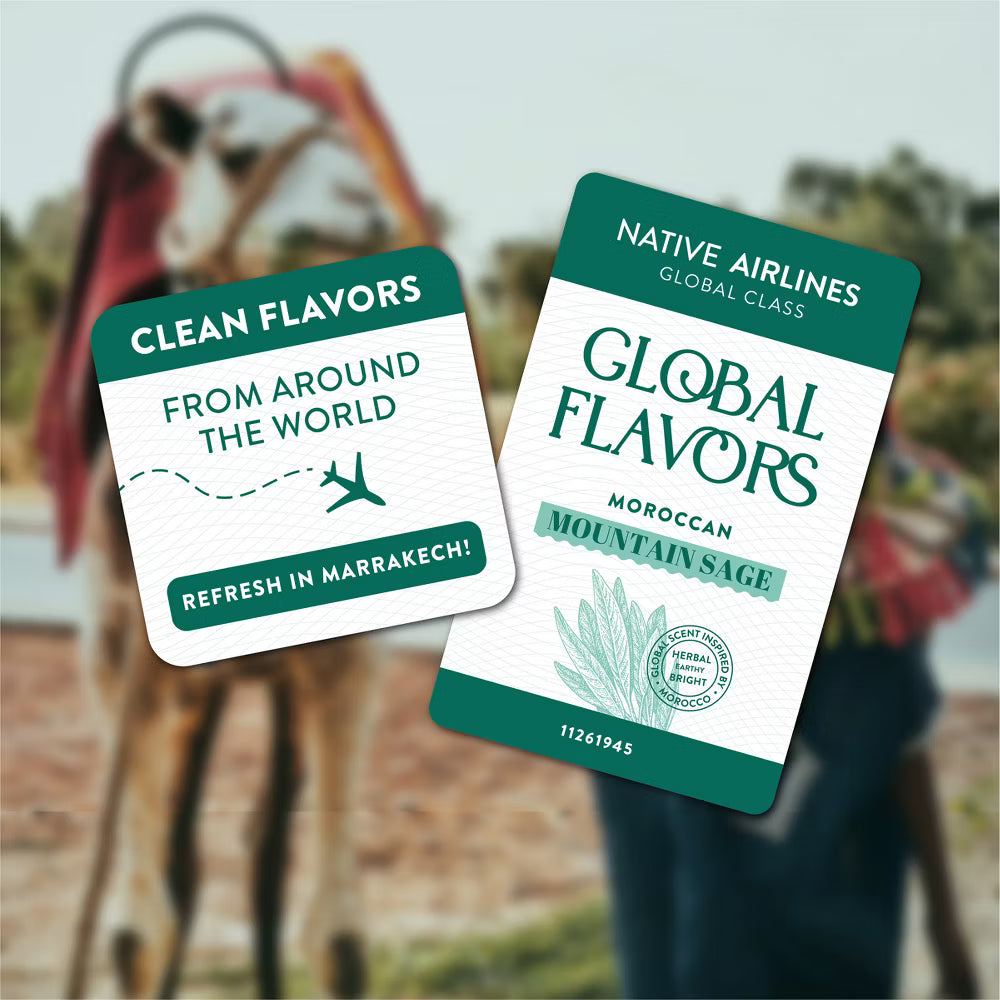 Native Passport Limited Edition Global Flavors Sulfate-Free Body Wash - Moroccan Mountain Sage - 18 fl oz