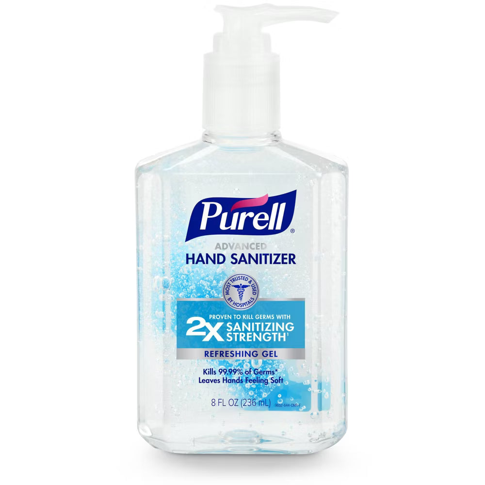 퓨렐 핸드 소독제 펌프형 8fl oz 4개입
