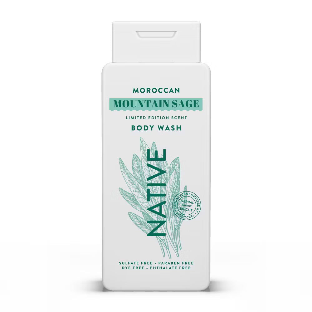 Native Passport Limited Edition Global Flavors Sulfate-Free Body Wash - Moroccan Mountain Sage - 18 fl oz