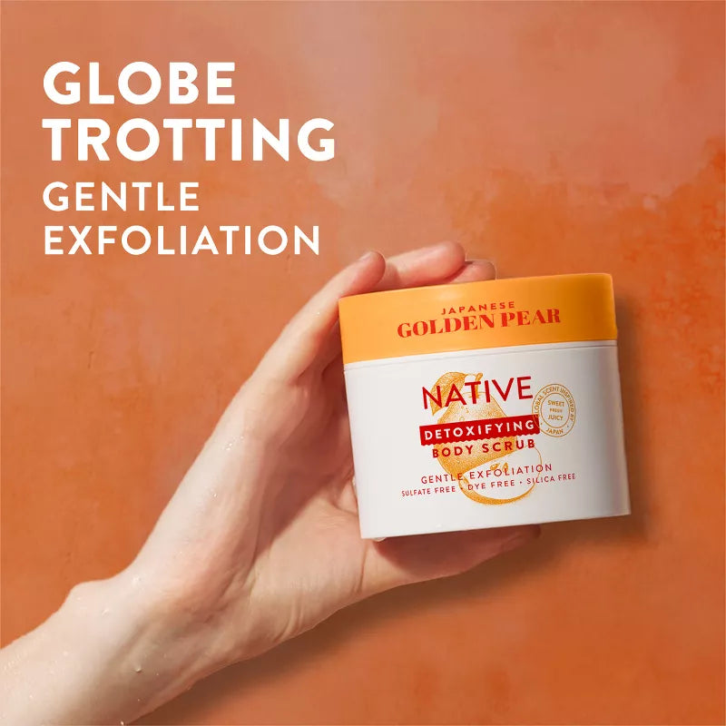 Native Passport Limited Edition Global Flavors Gentle Exfoliating Scrub - Japanese Golden Pear - 12 fl oz
