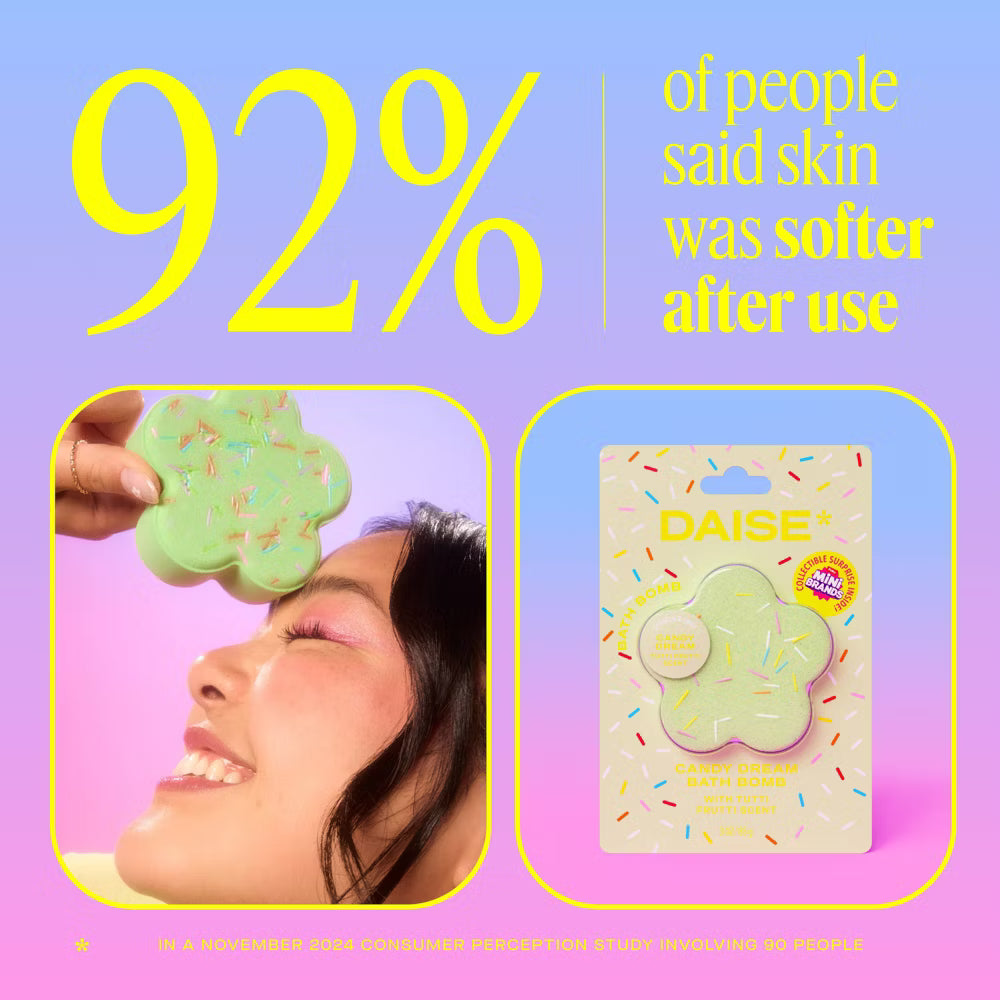 데이즈 캔디 배스밤 투티 프루티 3 oz – 과일 향 입욕제