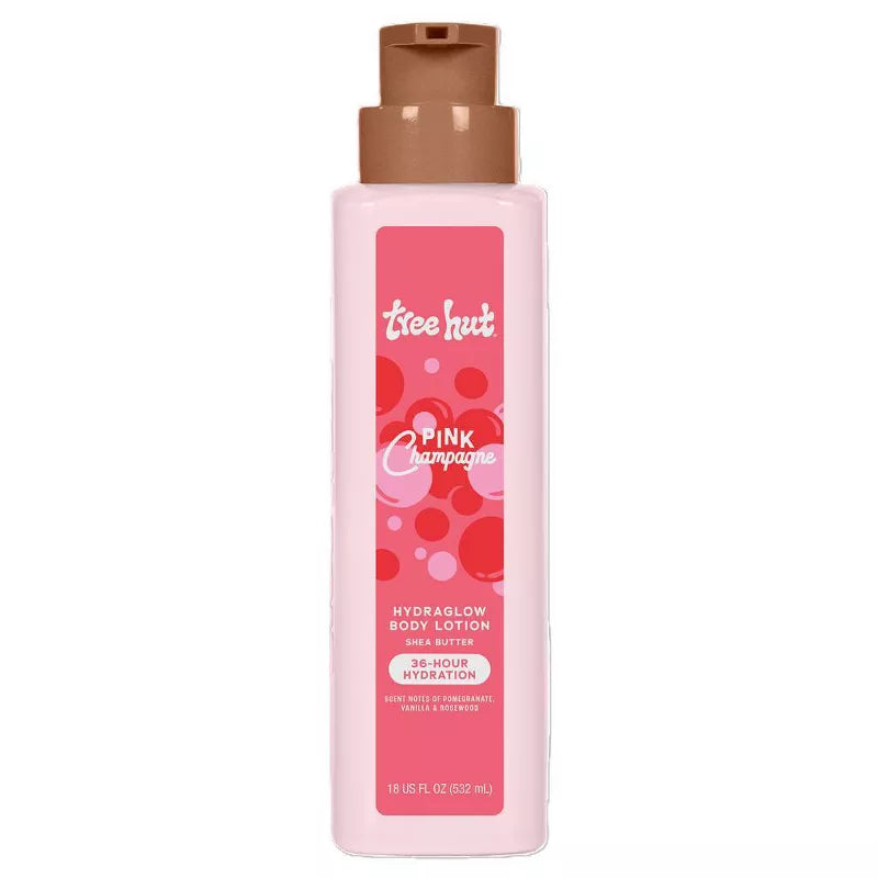 Tree Hut Hydraglow Body Lotion - Pink Champagne - 18 fl oz