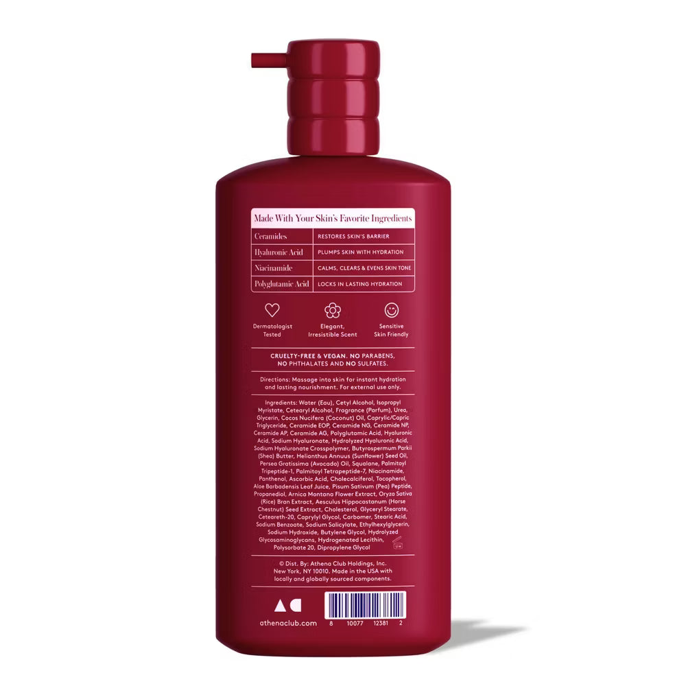 아테나 클럽 스킨 퍼펙팅 바디 로션 러브 레터 16fl oz
