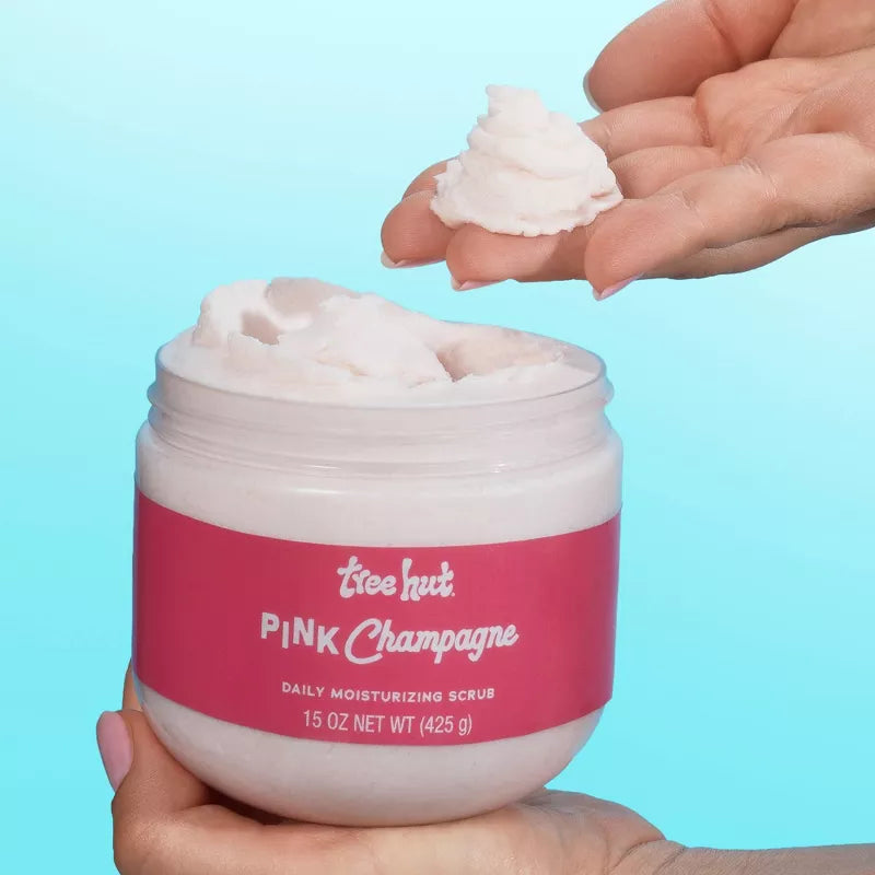 Tree Hut Moisturizing Body Scrub - Pink Champagne - 15oz