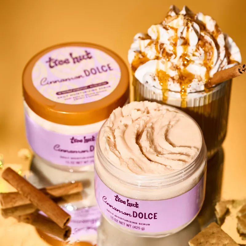 Tree Hut Moisturizing Body Scrub - Cinnamon Dolce - 15oz