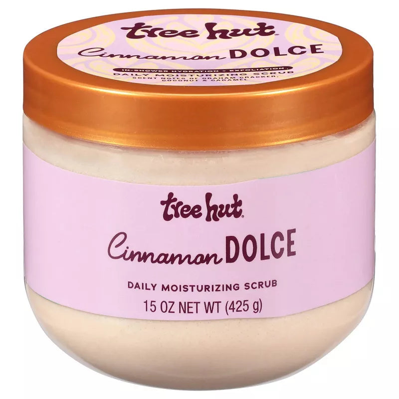 Tree Hut Moisturizing Body Scrub - Cinnamon Dolce - 15oz