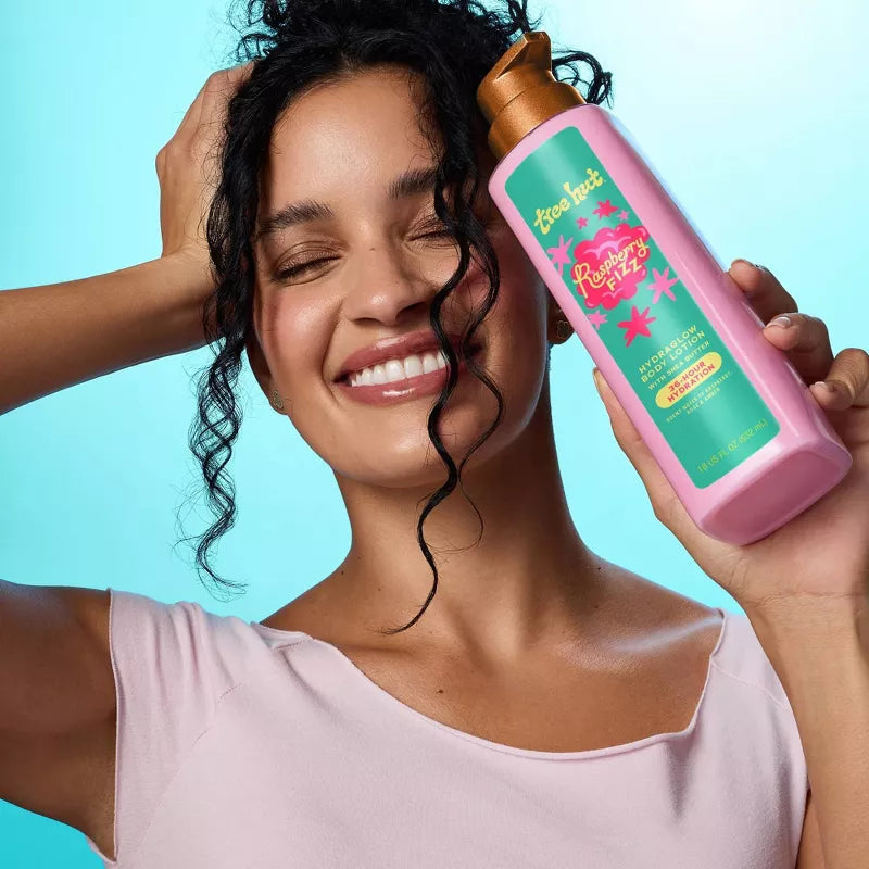 트리헛 하이드라글로우 바디 로션 라즈베리 피즈 18fl oz