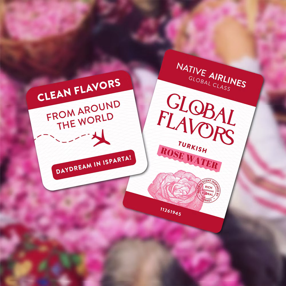 Native Passport Limited Edition Global Flavors Sulfate-Free Body Wash - Turkish Rose Water - 18 fl oz
