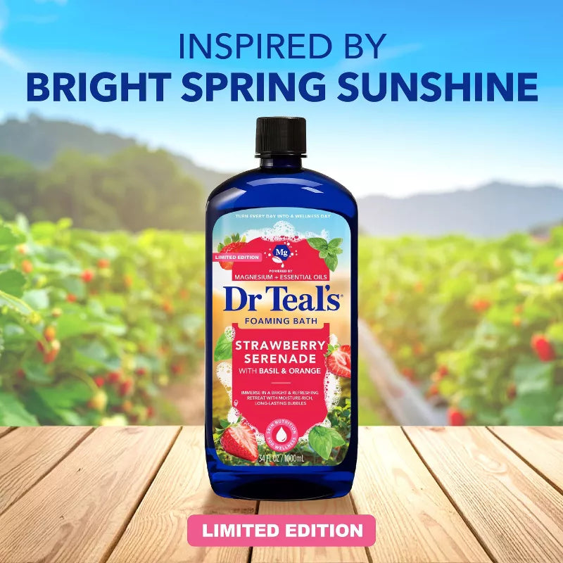 닥터틸스 스트로베리 세레나데 버블바스 34fl oz