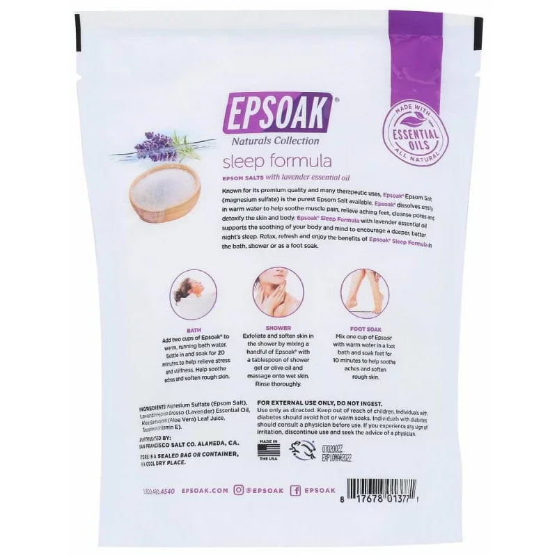 엡소크 유기농 유칼립투스 엡솜 솔트 2 lb 6 pk – 유칼립투스 향 엡솜 입욕 소금