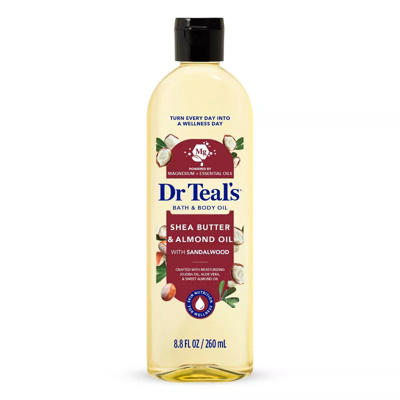 닥터틸스 시어버터 & 아몬드 바디 오일 8.8fl oz
