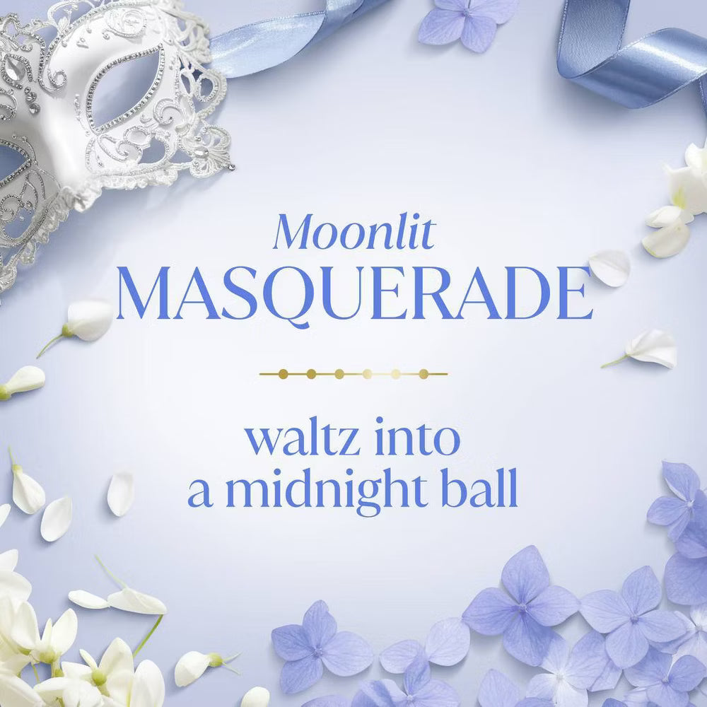 Dove Beauty Limited Edition Bridgerton Moonlit Masquerade 20oz Body Wash + 15oz Body Scrub + 2.6oz Antiperspirant & Deodorant Stick