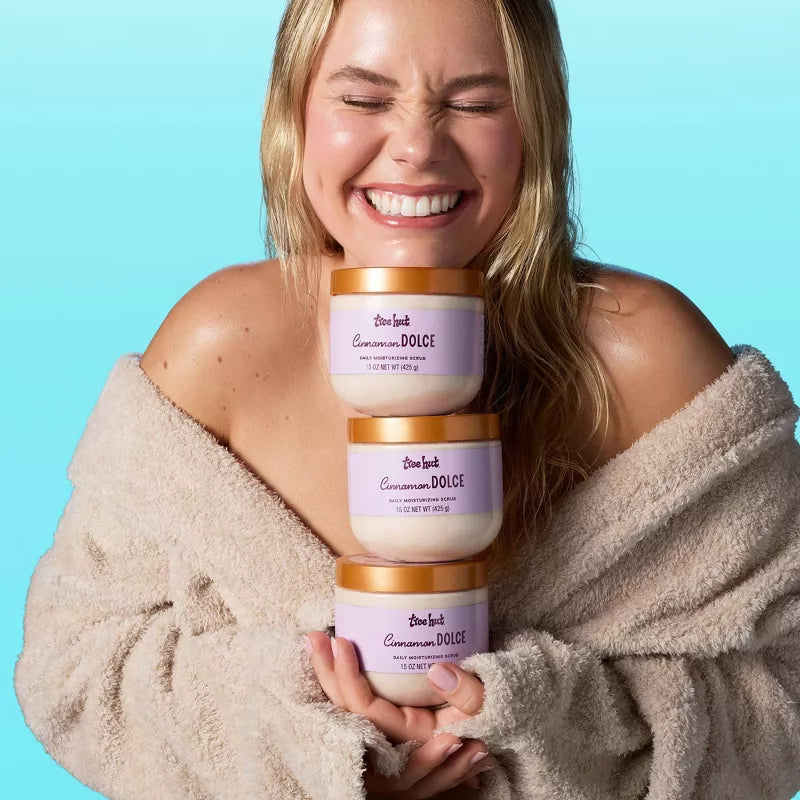 Tree Hut Moisturizing Body Scrub - Cinnamon Dolce - 15oz