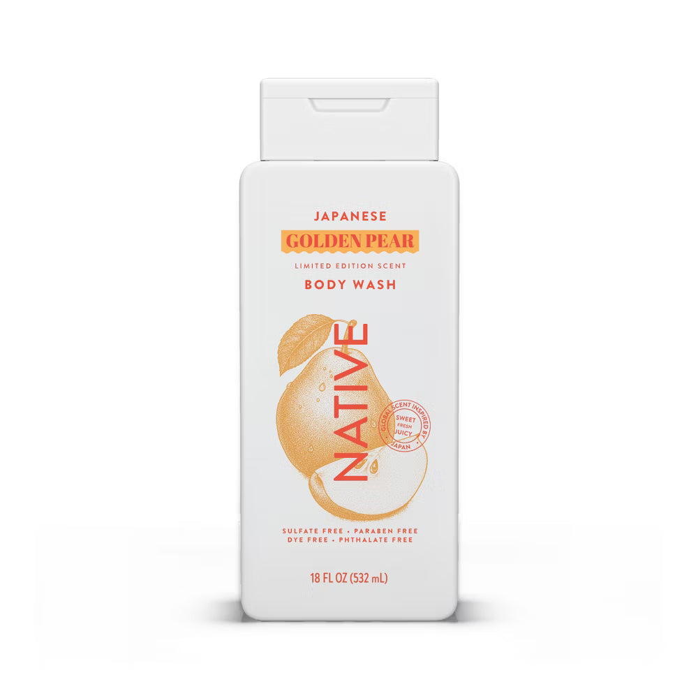 Native Passport Limited Edition Global Flavors Sulfate-Free Body Wash - Japanese Golden Pear - 18 fl oz