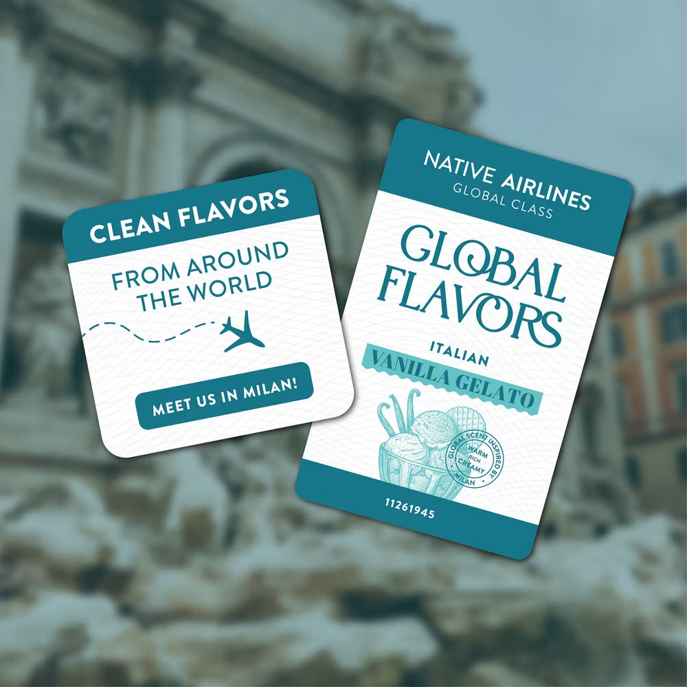 Native Passport Limited Edition Global Flavors Sulfate-Free Body Wash - Italian Vanilla Gelato - 18 fl oz