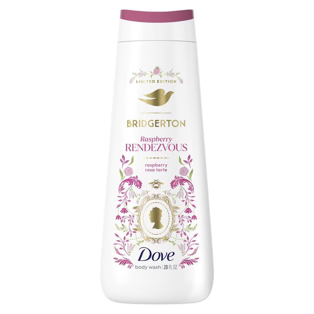 도브 브리저튼 한정판 라즈베리 랑데부 바디워시 20oz + 바디미스트 8oz 세트