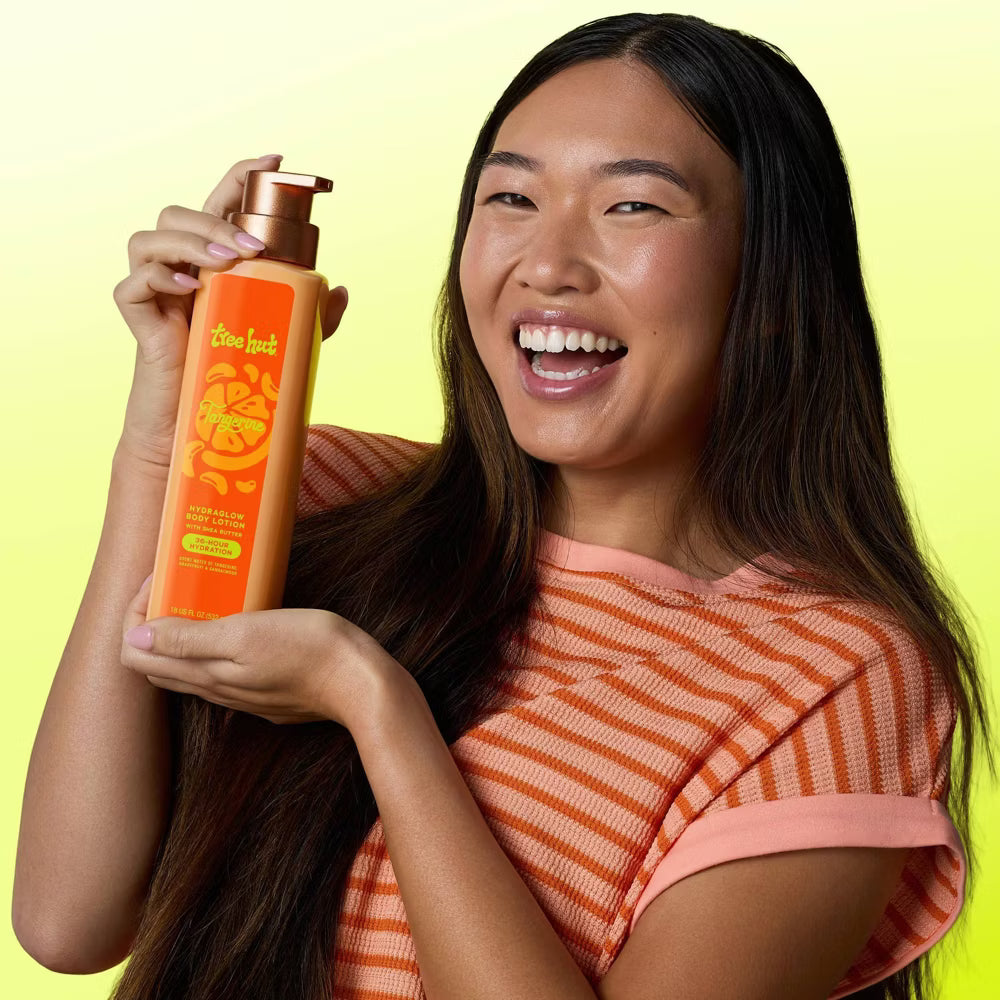 Tree Hut Hydraglow Body Lotion - Tangerine - 18 fl oz