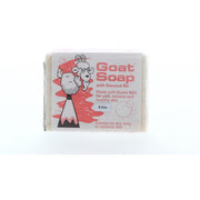 Goat Soap w/ Coconut Oil, Moisturizing and Gentle Cleansing Bar Soap, 3.5 oz