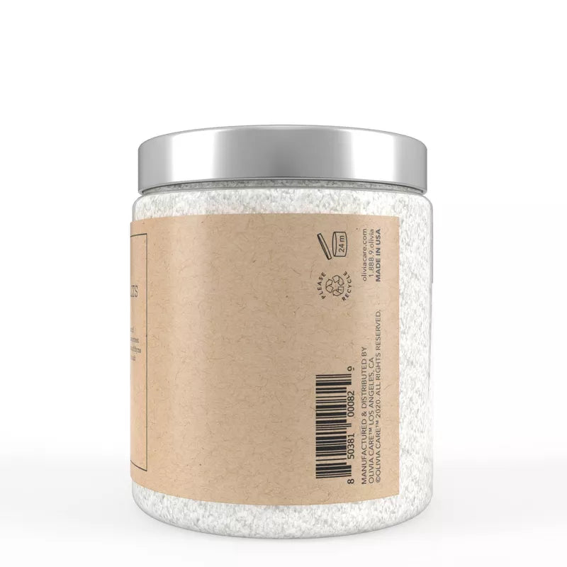 올리비아 케어 배스 솔트 라벤더 타임 21 oz – 허브 향 입욕 소금