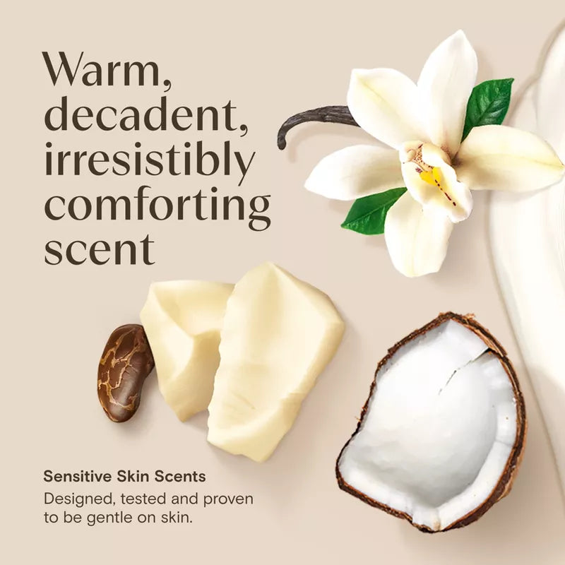 Aveeno Daily Moisturizing Lotion with Soothing Prebiotic Oat for Sensitive Skin -Hypoallergenic- Cocoa Butter Vanilla Scent - 18 fl oz
