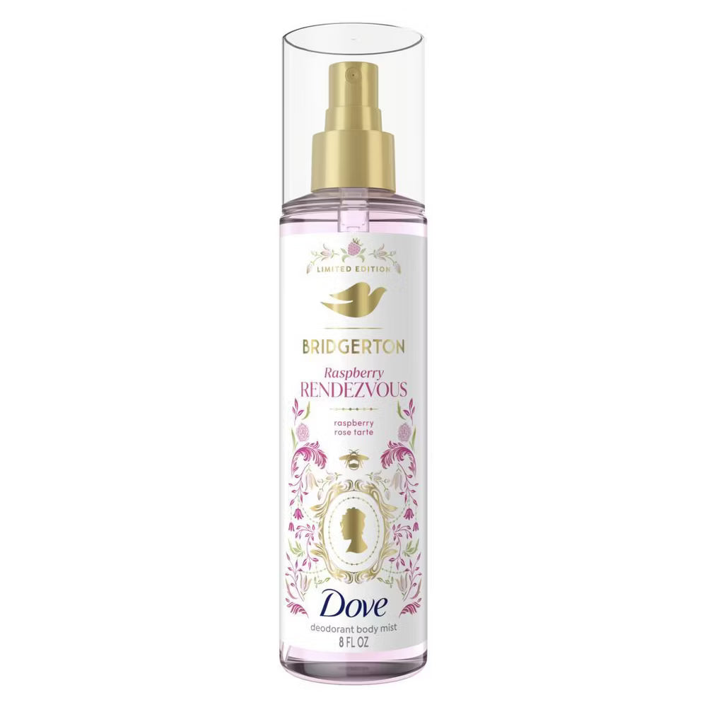 도브 브리저튼 한정판 라즈베리 랑데부 바디워시 20oz + 바디미스트 8oz 세트