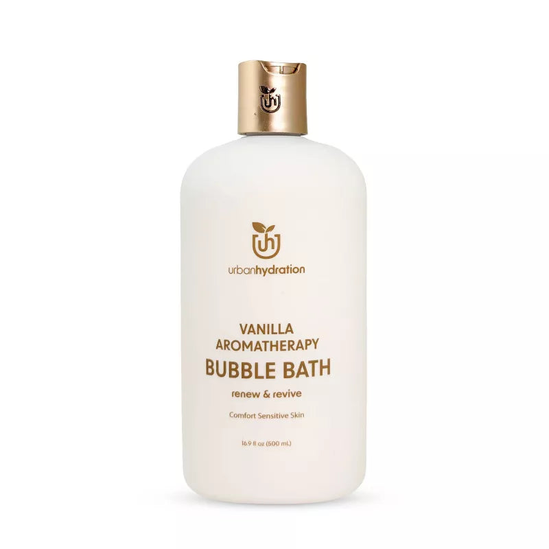 어반 하이드레이션 리뉴 & 리스토어 바닐라 버블 배스 16.9 fl. oz. – 바닐라 향 거품 입욕제