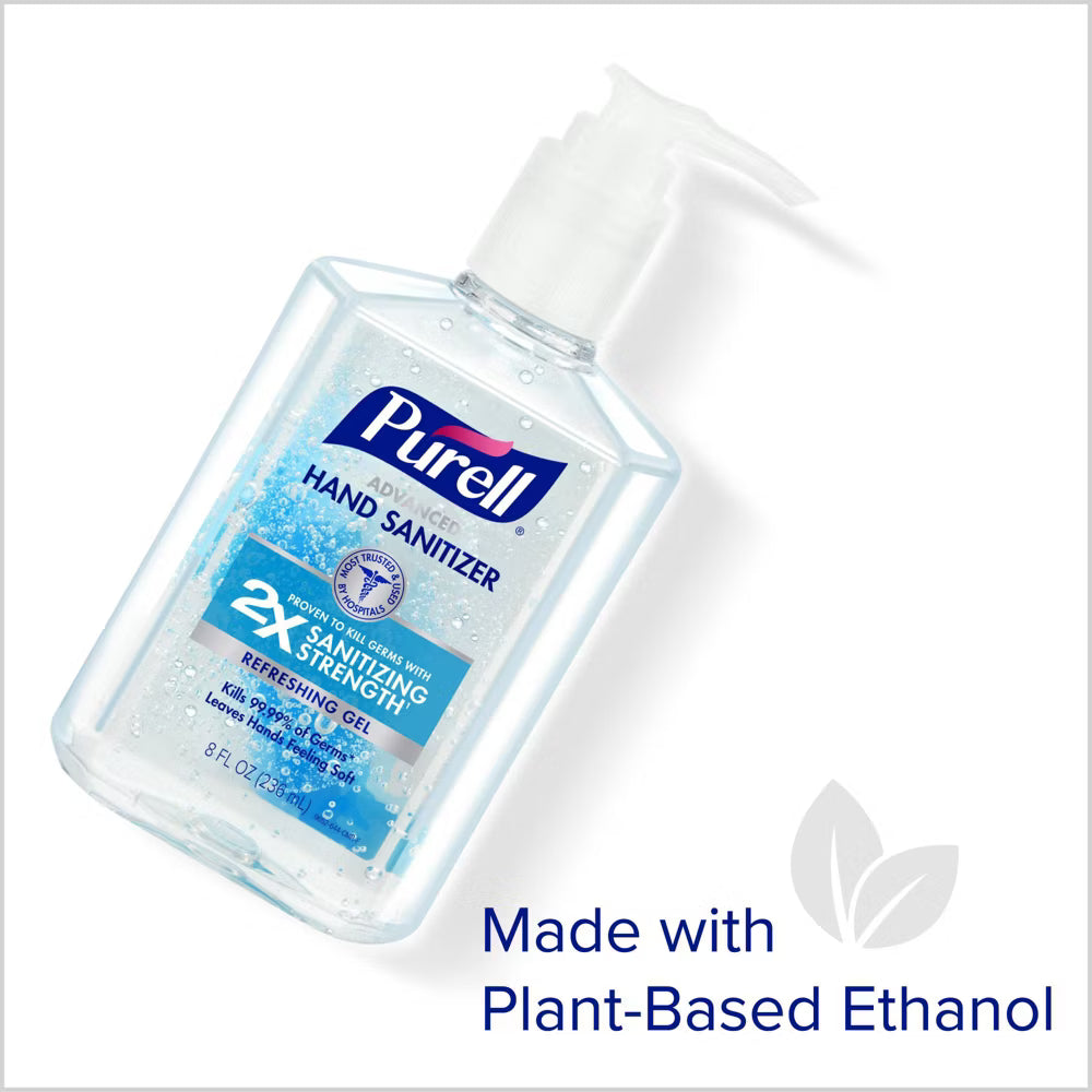 퓨렐 핸드 소독제 펌프형 8fl oz 4개입