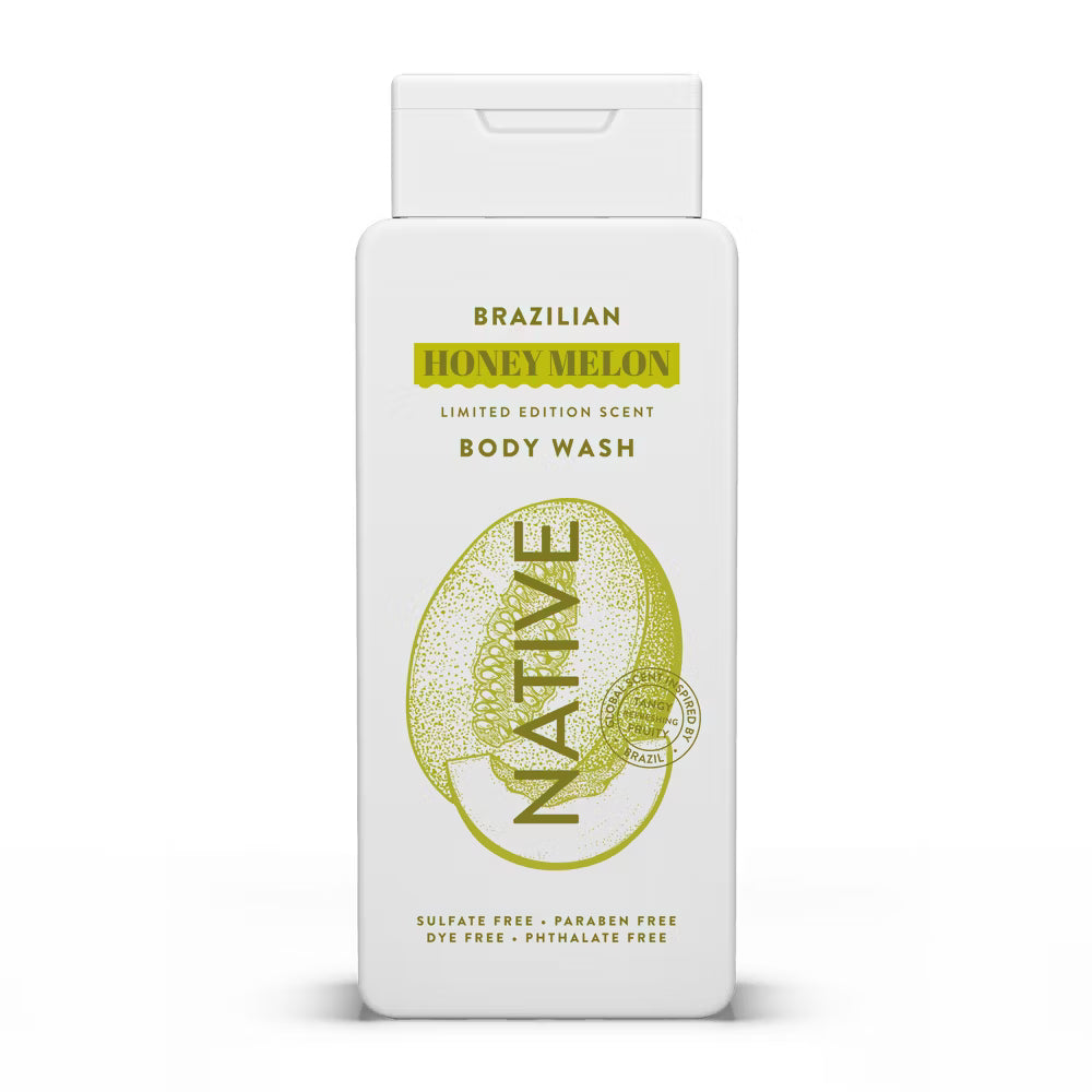 Native Passport Limited Edition Global Flavors Sulfate-Free Body Wash - Brazilian Honey Melon - 18 fl oz