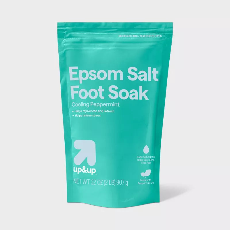 업앤업 엡솜 솔트 페퍼민트 2 lb – 페퍼민트 향 입욕 소금