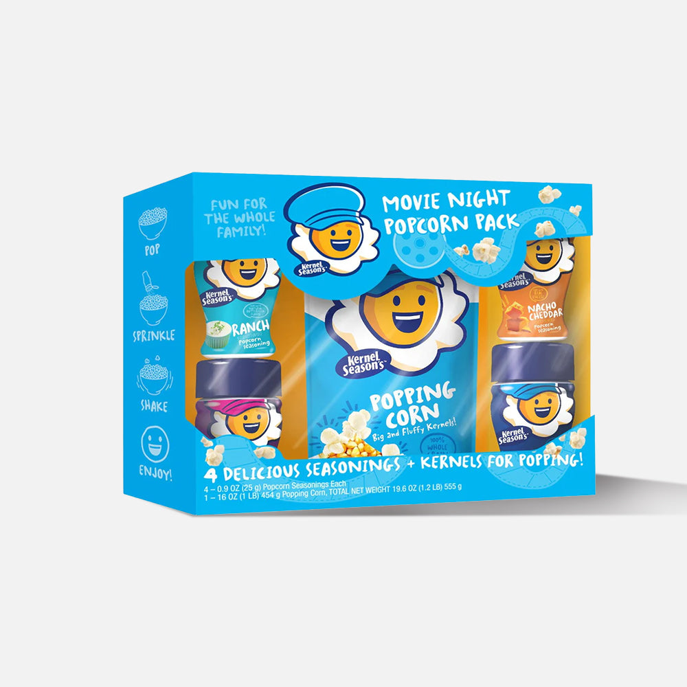 커널 시즌 무비 나이트 팝콘 시즈닝 + 커널 세트 – 5팩